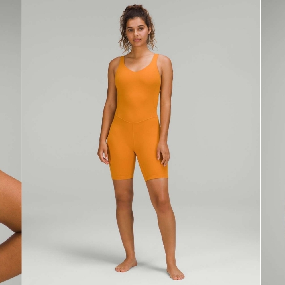 Lululemon Align Onesie 8" Autumn Orange 6